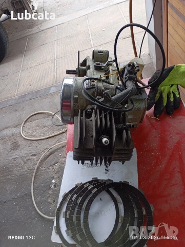 Двигател SACHS 47cc , снимка 2 - Части - 53815020