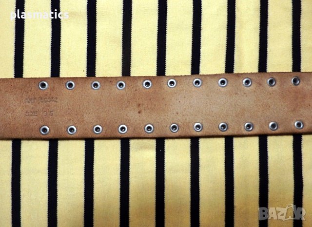 кожен колан с капси, снимка 6 - Колани - 38921152