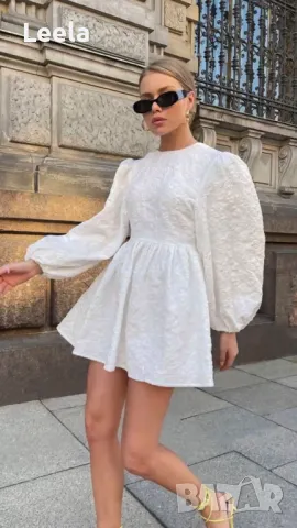 Babydoll мини рокля H&M