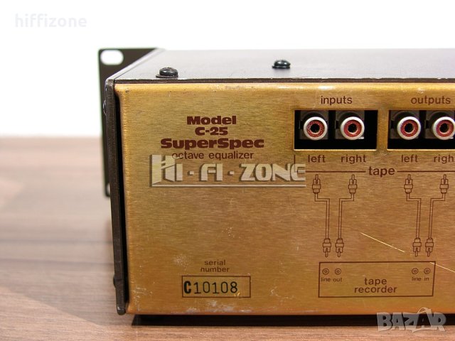  Audio control c-25    ЕКВАЛАЙЗЕР, снимка 10 - Еквалайзери - 44398832