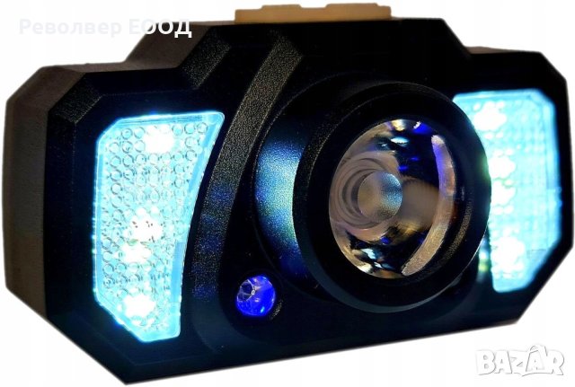 Мултифункционален акумулаторен LED челник KX-206A, снимка 11 - Спортна екипировка - 42089437