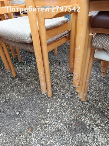 Дървени столове А145, снимка 7 - Столове - 53484083