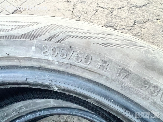 2бр всесезонни гуми 205-50-17, снимка 3 - Гуми и джанти - 52854202