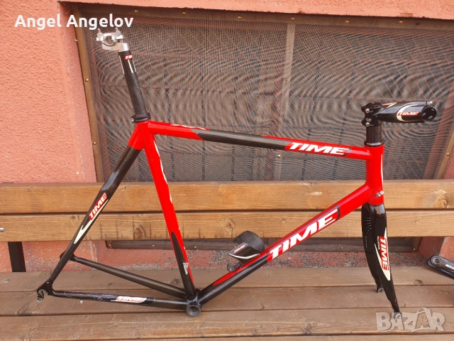 Карбонова рамка Time 56ти, снимка 10 - Части за велосипеди - 53693283