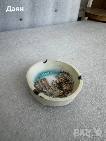 Винтидж декоративна порцеланова чиния от Италия , снимка 3 - Антикварни и старинни предмети - 49942128