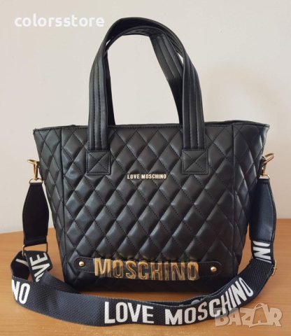 Голяма Черна чанта/реплика  Moschino DP357