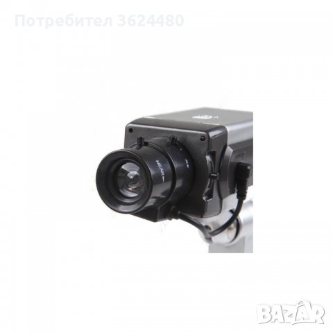 1400 Фалшива охранителна камера с обектив, диод и датчик за движение, снимка 2 - Други - 34585893