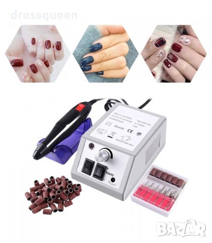 Mercedes 2000 Високоефективна професионална електрическа пила за маникюр и педикюр , снимка 2 - Педикюр и маникюр - 34268353