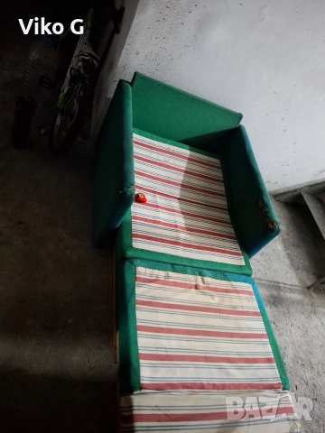 Разтегателен фотьойл , снимка 4 - Спални и легла - 52957994