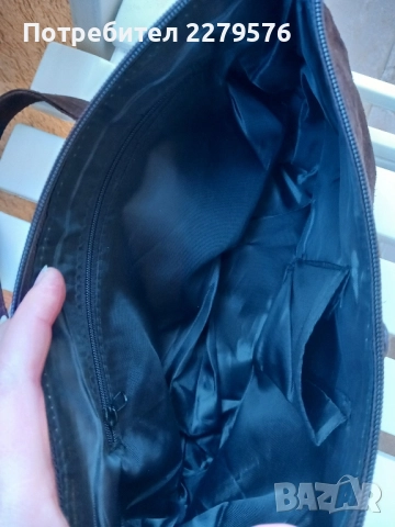 Чанта естествен велур, снимка 5 - Чанти - 37112562