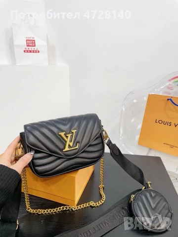 Дамска чанта Louise Vuitton , снимка 5 - Чанти - 53614124
