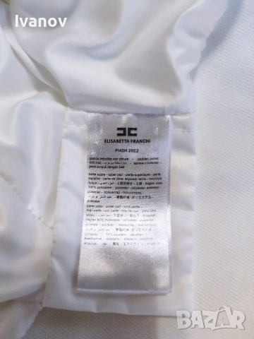 Дамско яке Elisabetta Franchi, снимка 5 - Якета - 53801866