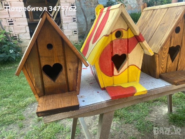 Къщи за птици, снимка 5 - Градински мебели, декорация  - 41085852