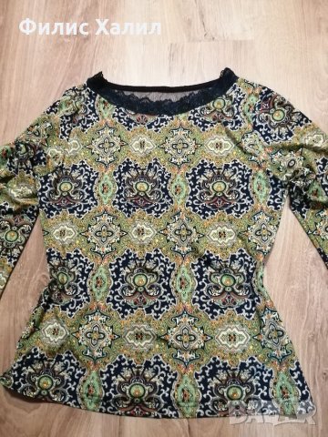 Дамска страхотна блуза, снимка 1 - Блузи с дълъг ръкав и пуловери - 35936063