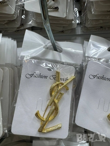 брошки ysl saint laurent chanel dolce gabbana, снимка 17 - Други - 52093079