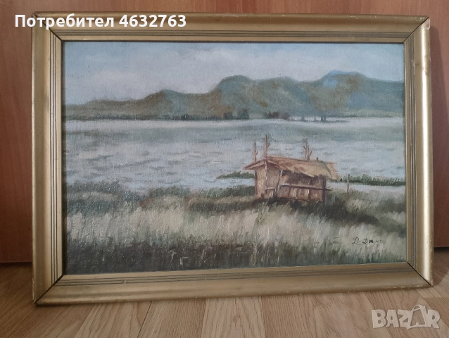 Стара картина маслени бои