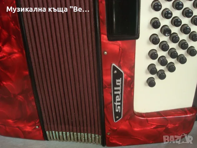 Акордеон Велтмайстер Стела 80 баса, снимка 6 - Акордеони - 55789118