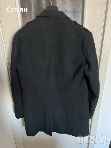 Мъжко вълнено палто, снимка 2 - Палта - 39313648