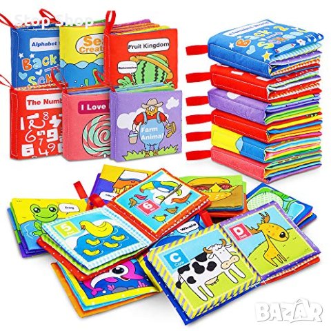 Меки книжки Magicfun cloth books Baby , снимка 2 - Образователни игри - 41384510