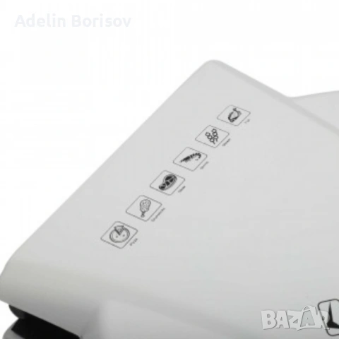 Уред за приготвяне на пица с незалепващо покритие Lexical LPM-2660-1 Бял/Черен, снимка 6 - Аксесоари за кухня - 53807543