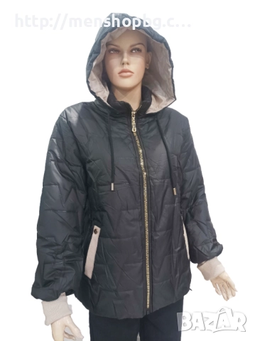 Дамско яке код 63 - черно, снимка 1