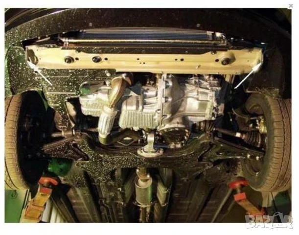 Метална кора под двигател и скоростна кутия Chevrolet Aveo 2004г – 2008г, снимка 4 - Аксесоари и консумативи - 51364462