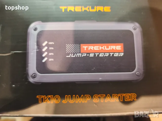 Чисто нова стартерна батерия TREKURE TK10 Jump Starter 4000A / 16800mAh  , снимка 7 - Аксесоари и консумативи - 55746927