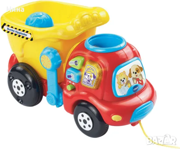 Камион VTECH със звук, топчета и светлина , снимка 4 - Коли, камиони, мотори, писти - 48351555