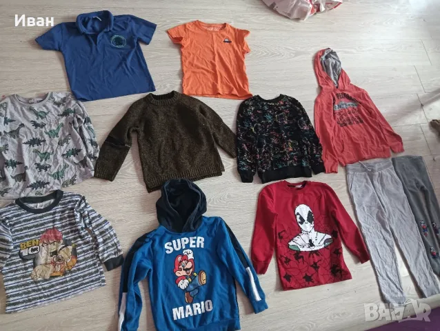 15 дрешки 5-6 г всички за 10 лв+ чехли , снимка 1