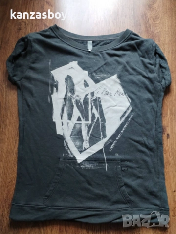 g-star lana r-neck sw wmn roll up sl - страхотна дамска туника КАТО НОВА М, снимка 5 - Блузи с дълъг ръкав и пуловери - 53451907