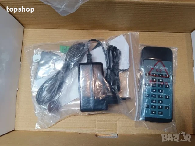 ЧИСТО НОВ EZ MX44HAS2 HDMI матричен суич 4X4 4K 60Hz 4:4:4 HDR + аудио канал - HDCP 2.2 HDMI 2.0 4x4, снимка 10 - Суичове - 50542378