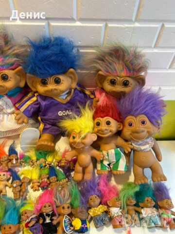 Колекция Ретро играчки ТРОЛОВЕ 1990-1992  61 броя, снимка 8 - Колекции - 53747950