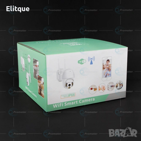 COBRA 8 LED A0012 PRO ICSEE Куполна безжична камера 4+4LED, снимка 6 - Друга електроника - 53127662