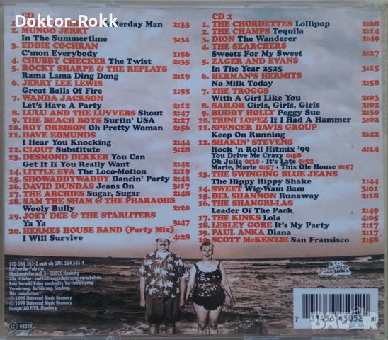 Various - Fetenhits Oldies (2 CD, 1999), снимка 2 - CD дискове - 42422708