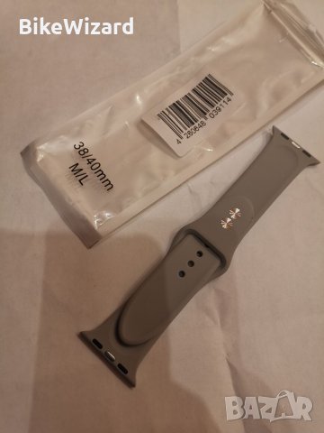 Силиконова каишка за Apple Watch  38/40 mm. НОВА, снимка 3 - Каишки за часовници - 34553561
