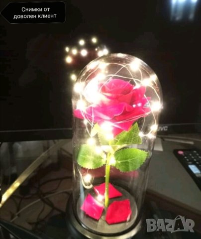 Вечна роза в луксозна стъкленица за подарък , снимка 9 - Други - 41737023