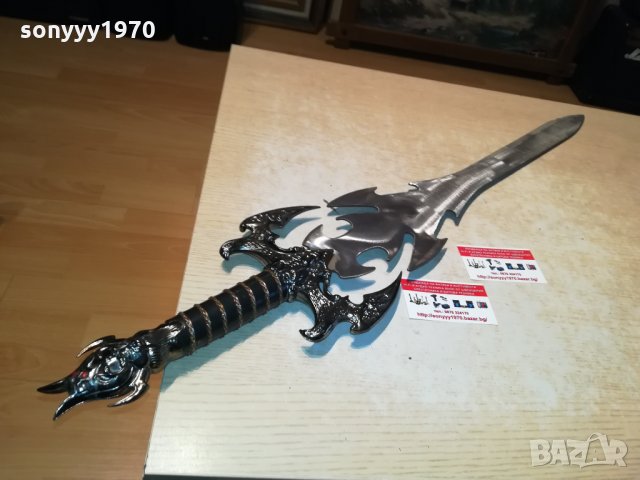 *ГОЛЯМ ФУТУРИСТИЧЕН МЕЧ-МЕТАЛ 1502220838, снимка 3 - Ножове - 35792139