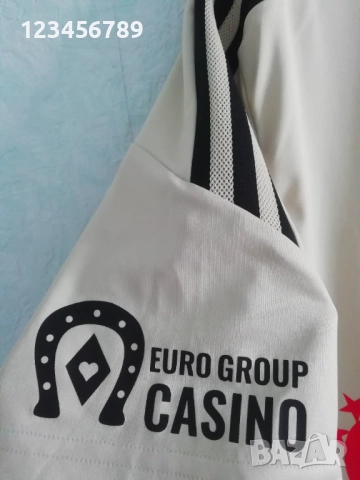 ЦСКА 1948 оригинална тениска фланелка трети екип 2022/2023 златиста Adidas CSKA 1948 , снимка 8 - Тениски - 52204773