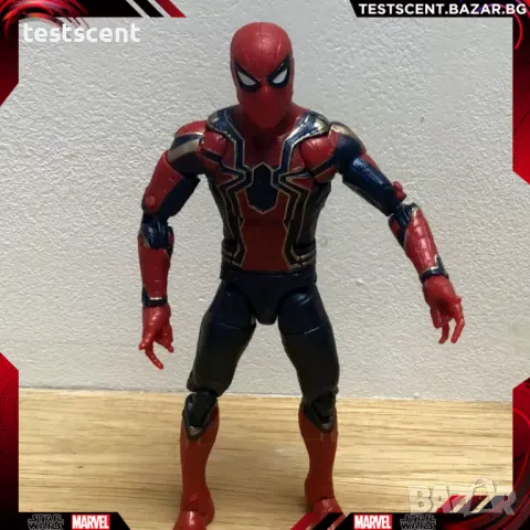 Екшън фигура Spiderman Спайдърмен Avengers Infinity War Marvel Legends Отмъстителите figure, снимка 17 - Фигурки - 49350059