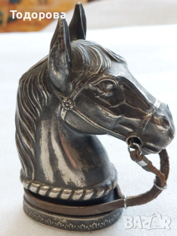 Стара рядка автентична бензинова посребрена запалка, снимка 2 - Колекции - 53645392