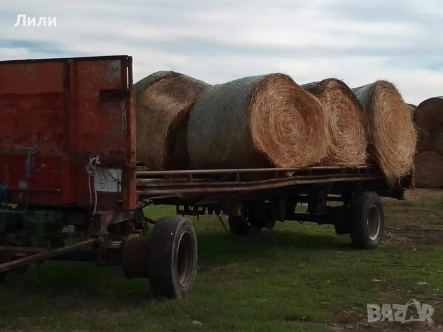 Ремарке, платформа за бали , снимка 2 - Селскостопанска техника - 52245761