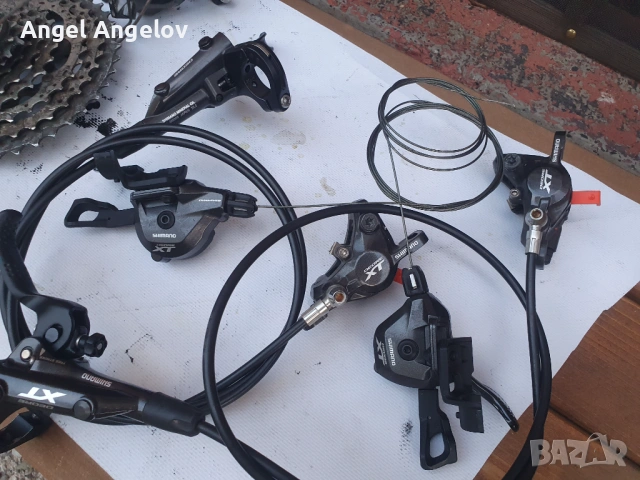 Пълен монтаж Shimano xt 8000, снимка 9 - Части за велосипеди - 53471646