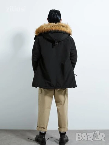 Мъжка парка Zara, снимка 3 - Якета - 53207834