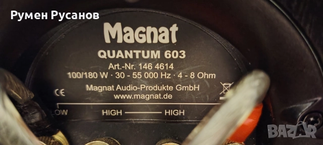 Magnat Quantum 603, снимка 11 - Тонколони - 52642909