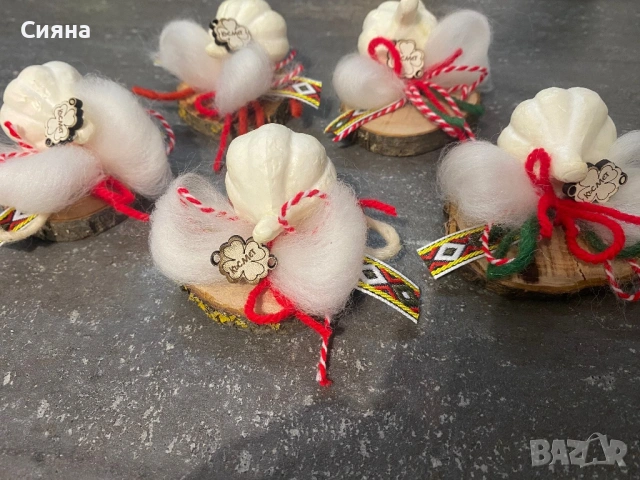 Мартенички ръчна изработка, снимка 4 - Декорация за дома - 53355273