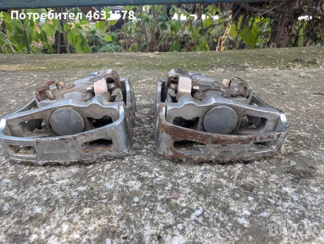 Комбинирани педали Shimano PD-M324 (SPD / Платформа) – Технически перфектни, снимка 3 - Части за велосипеди - 55736236