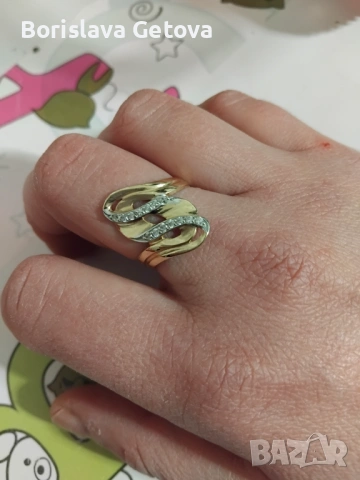 Нов златен пръстен 14к.