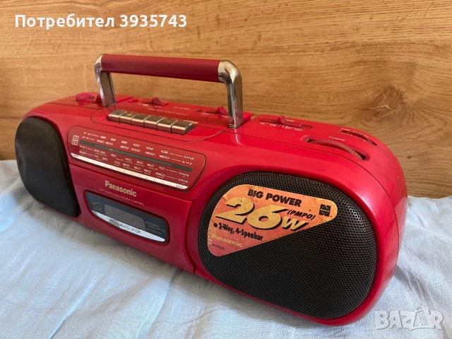 Panasonic RX- FS430 boombox , снимка 4 - Радиокасетофони, транзистори - 50671629