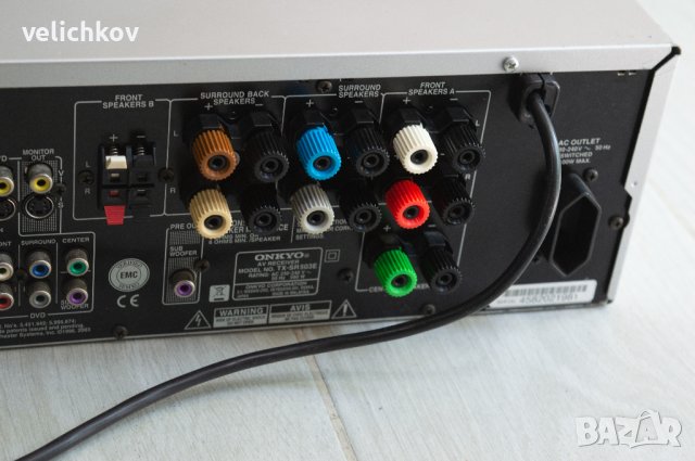 Ресивър Onkyo TX-SR503, снимка 7 - Ресийвъри, усилватели, смесителни пултове - 41059156