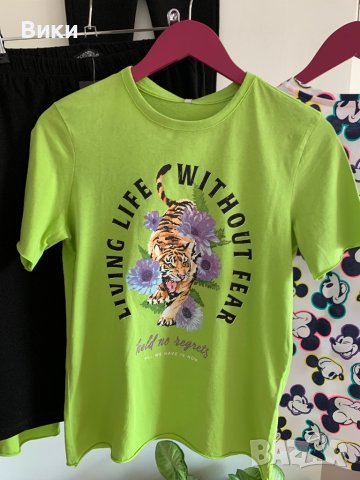 Дамска тениска в зелено Only 